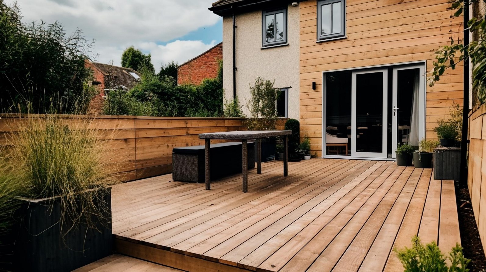Construction terrasse bois sur mesure