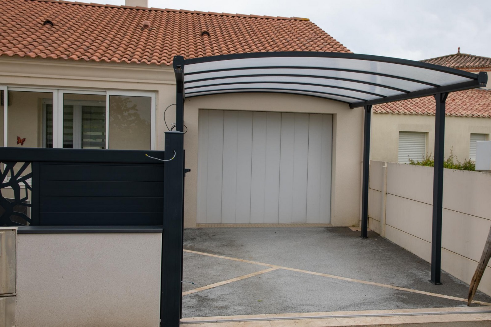 Installation de carport